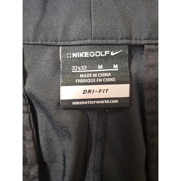 Nike Men's Tech Golf Pants Men's Size 32x32 Black Stretch Dri-Fit 597323 - Picture 8 of 12